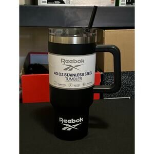 Reebok 40 Oz Stainless Steel Tumbler / $45 Retail! / Brand New